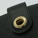 LOUIS VUITTON Epi Capuchin Shoulder Bag Black M52342 LV Auth ep2696-9