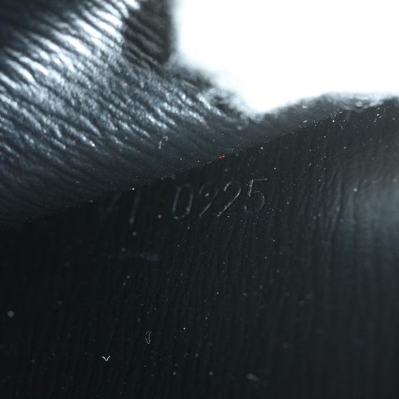 LOUIS VUITTON Epi Capuchin Shoulder Bag Black M52342 LV Auth ep2696