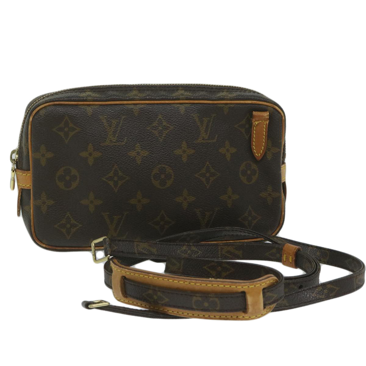 LOUIS VUITTON Monogram Marly Bandouliere Shoulder Bag M51828 LV Auth ep2700