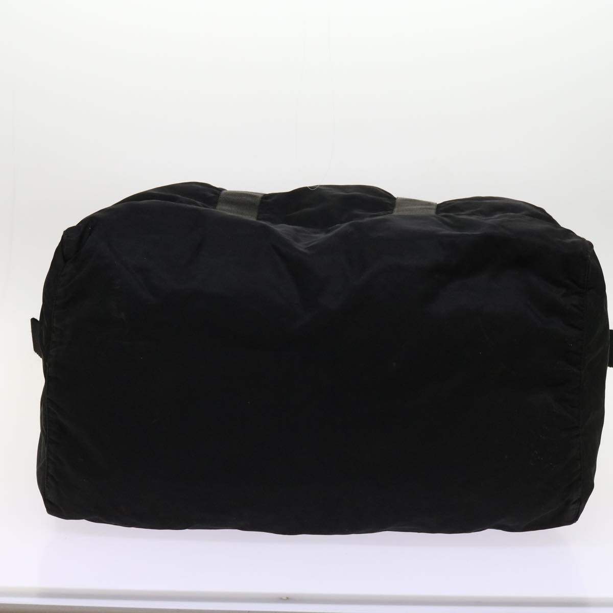 PRADA Boston Bag Nylon Black Auth ep2713