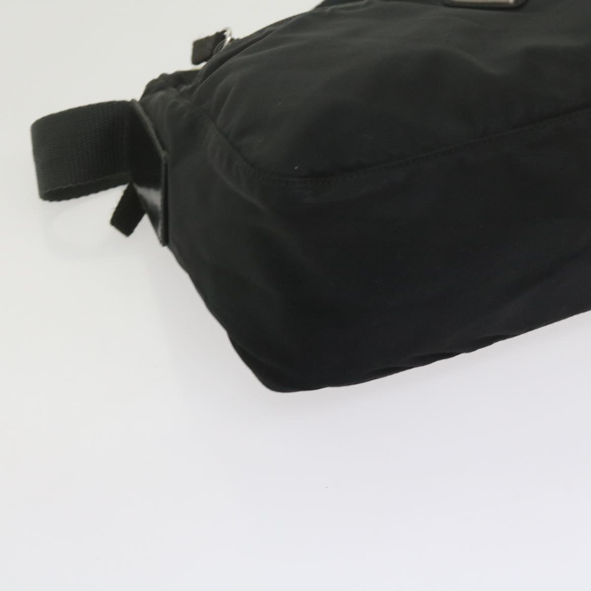 PRADA Shoulder Bag Nylon Black Auth ep2714