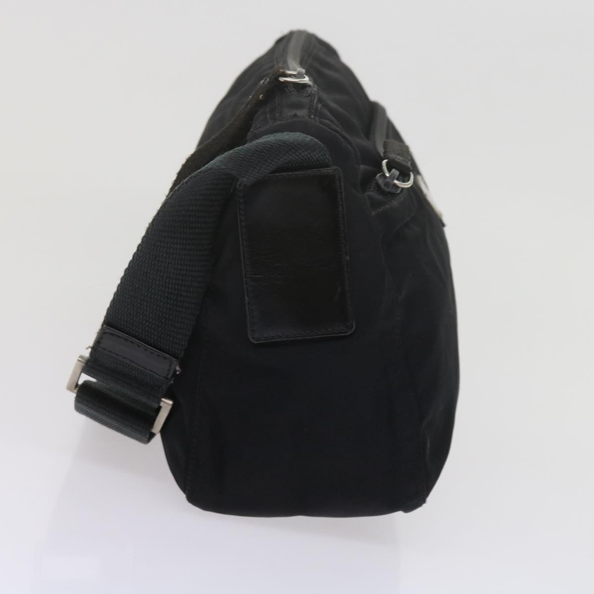 PRADA Shoulder Bag Nylon Black Auth ep2714