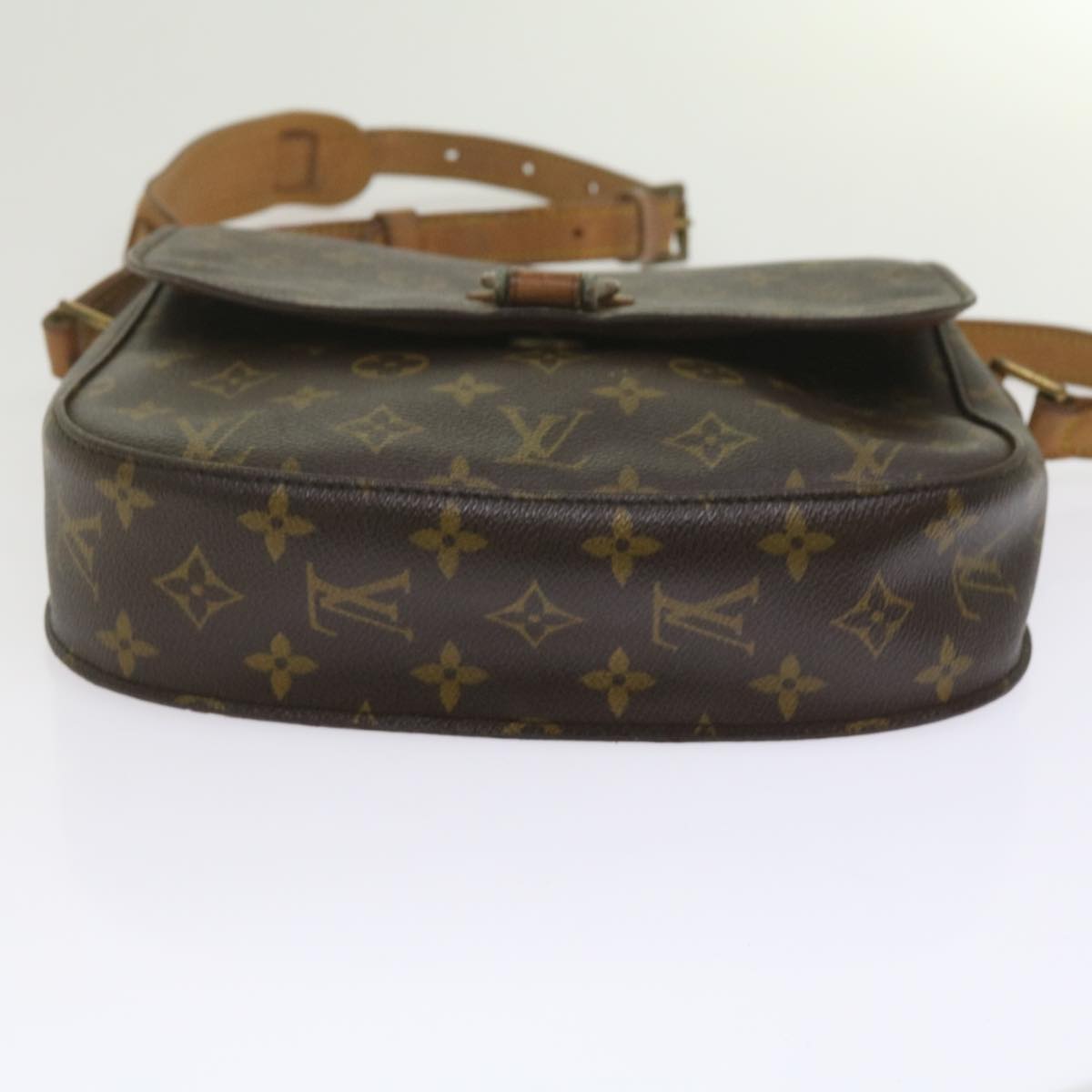 LOUIS VUITTON Monogram Saint Cloud GM Shoulder Bag M51242 LV Auth ep2716