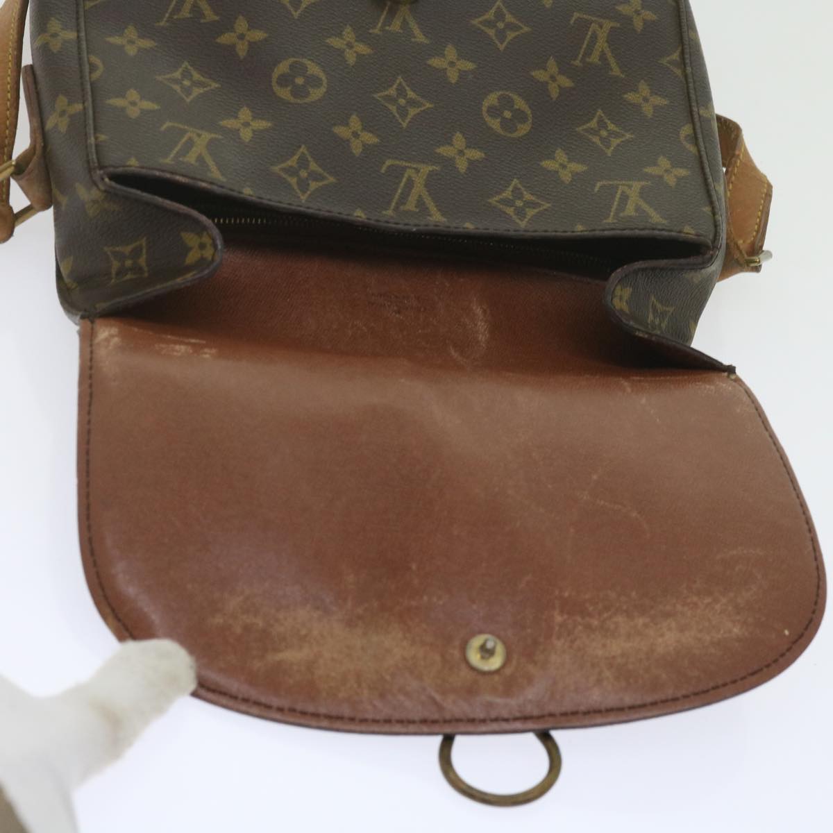 LOUIS VUITTON Monogram Saint Cloud GM Shoulder Bag M51242 LV Auth ep2716