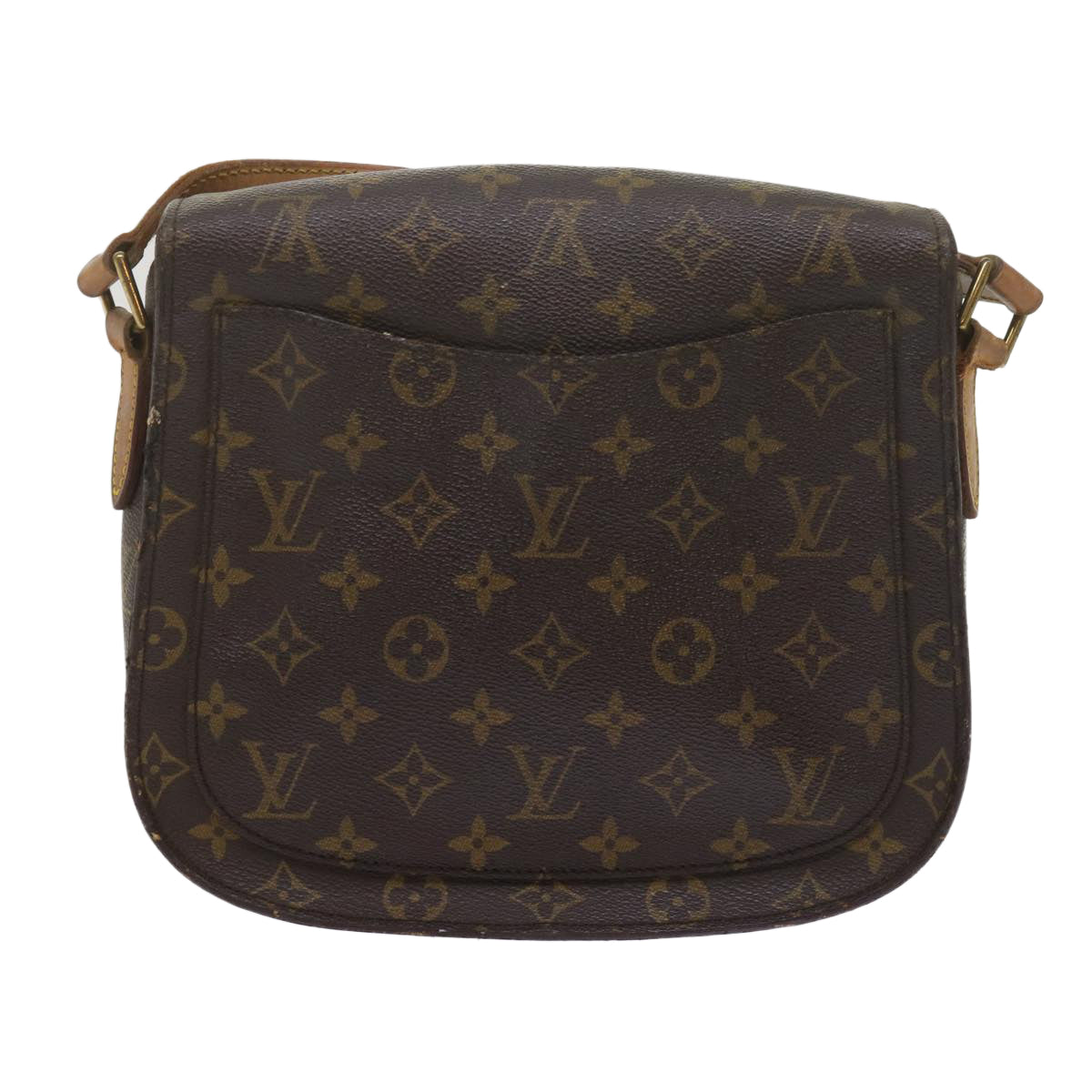 LOUIS VUITTON Monogram Saint Cloud GM Shoulder Bag M51242 LV Auth ep2716