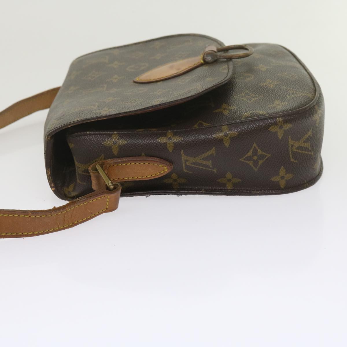 LOUIS VUITTON Monogram Saint Cloud GM Shoulder Bag M51242 LV Auth ep2716