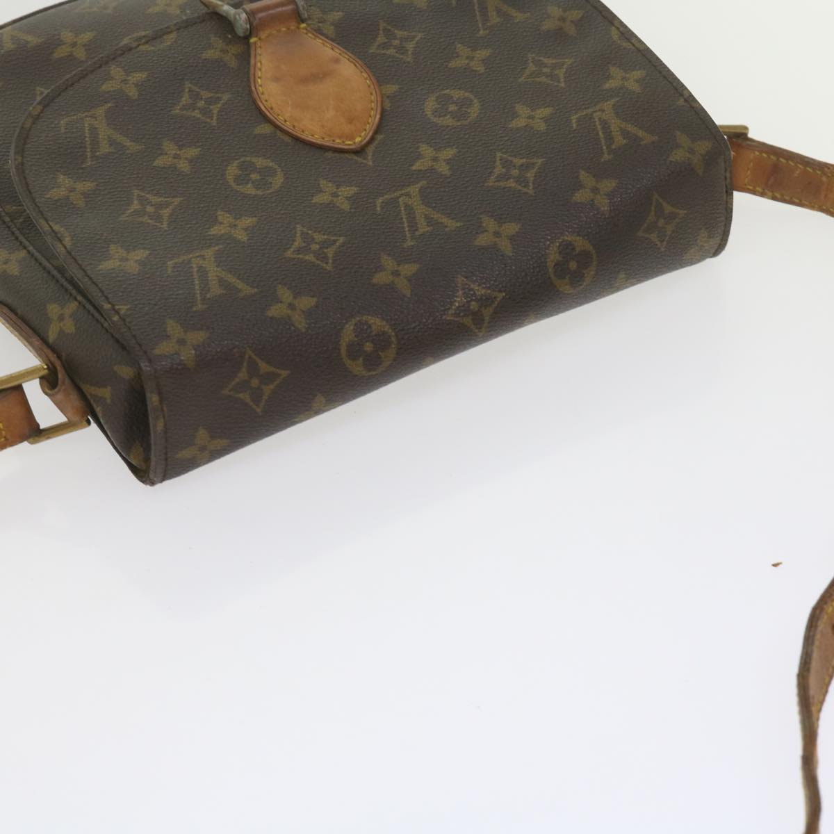 LOUIS VUITTON Monogram Saint Cloud GM Shoulder Bag M51242 LV Auth ep2716