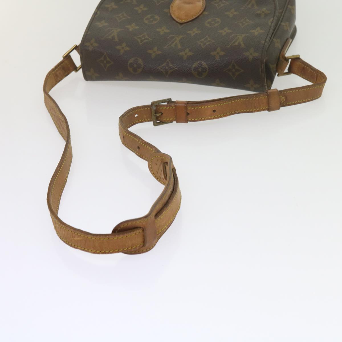 LOUIS VUITTON Monogram Saint Cloud GM Shoulder Bag M51242 LV Auth ep2716