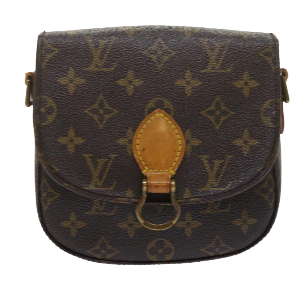 LOUIS VUITTON Monogram Saint Cloud PM Shoulder Bag M51244 LV Auth ep2721