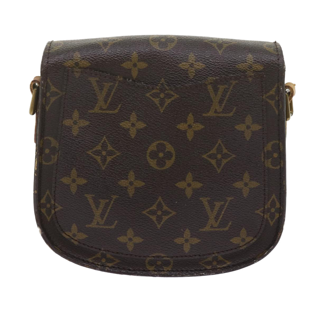 LOUIS VUITTON Monogram Saint Cloud PM Shoulder Bag M51244 LV Auth ep2721