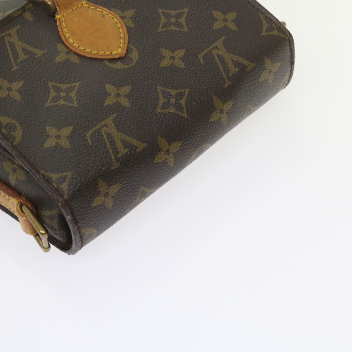 LOUIS VUITTON Monogram Saint Cloud PM Shoulder Bag M51244 LV Auth ep2721