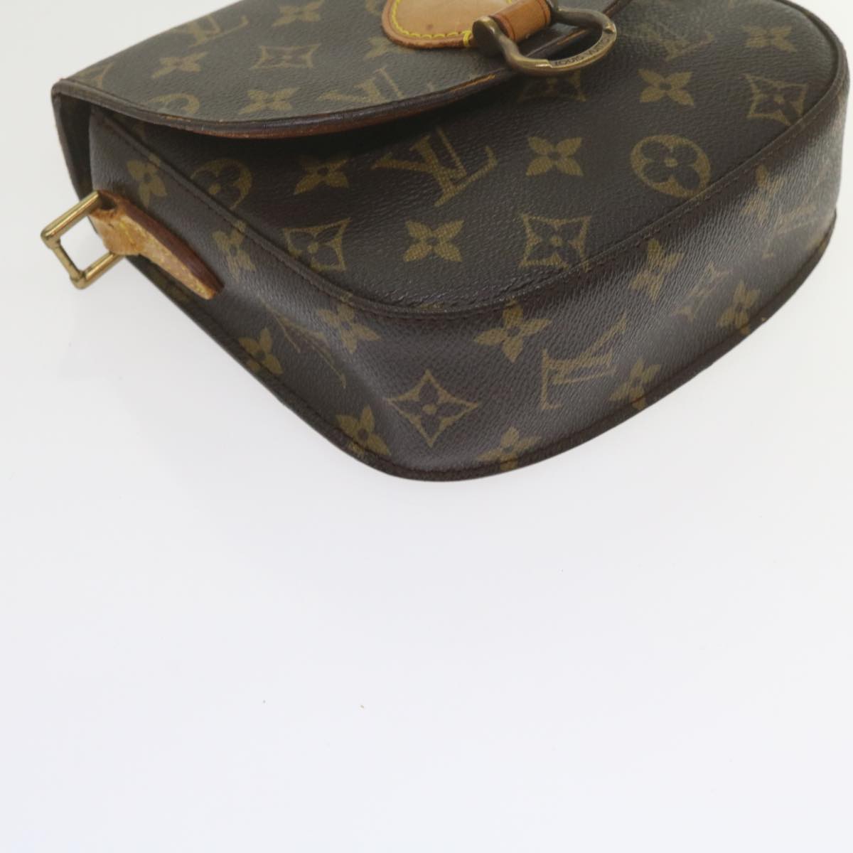 LOUIS VUITTON Monogram Saint Cloud PM Shoulder Bag M51244 LV Auth ep2721