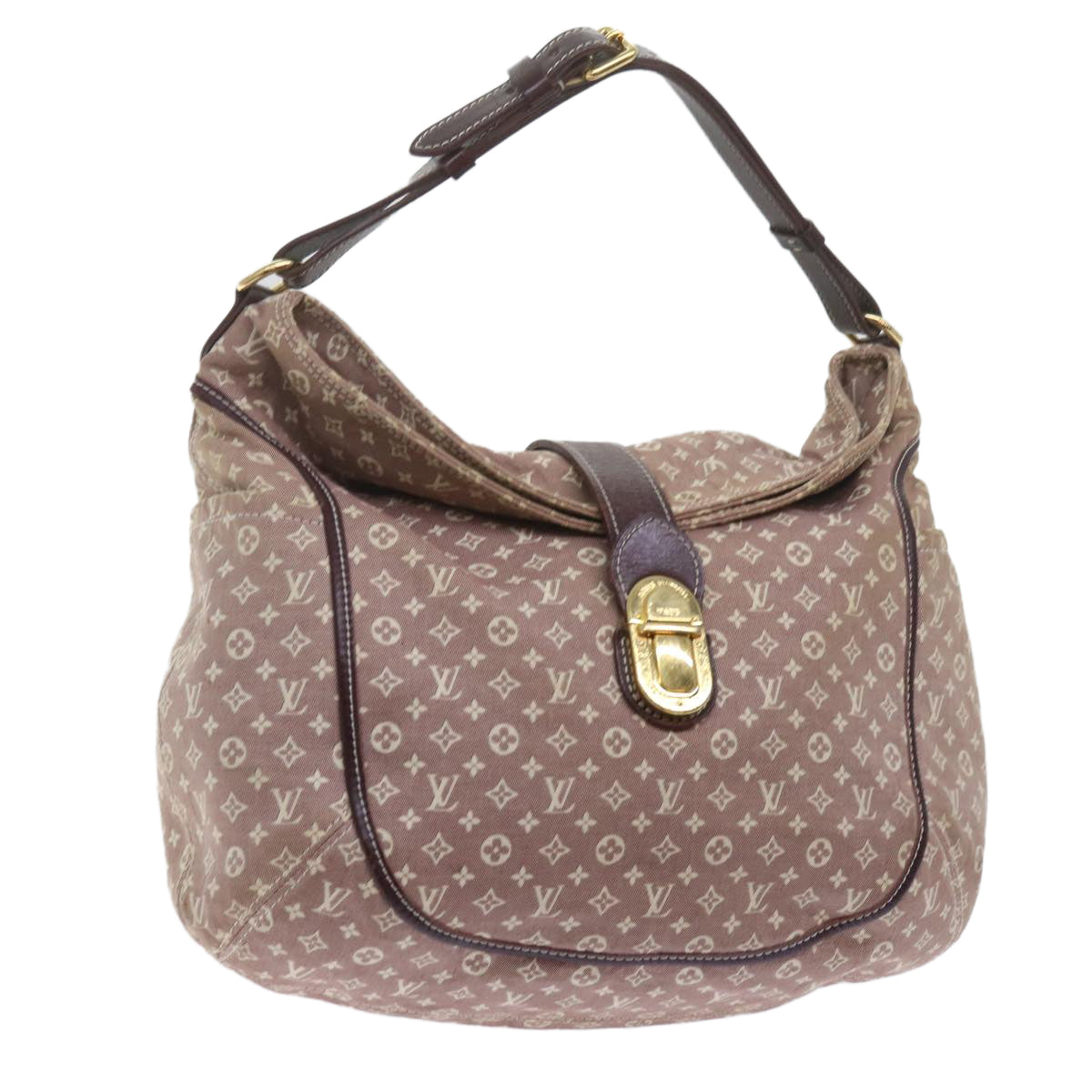 LOUIS VUITTON Monogram Idylle Romance Shoulder Bag Sepia M56701 LV Auth ep2756