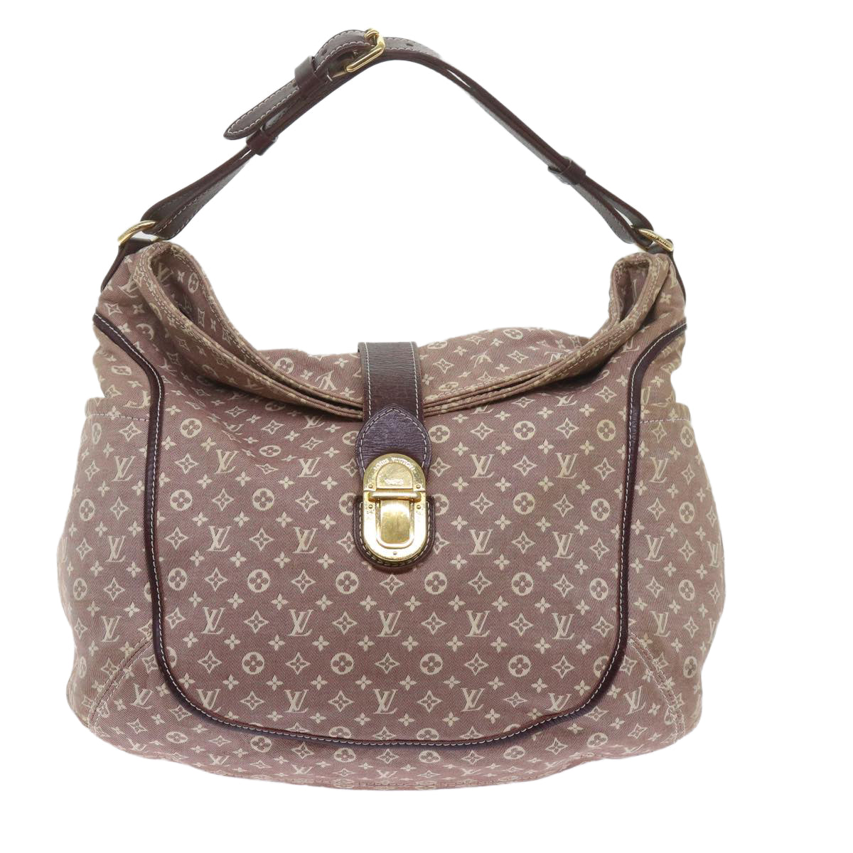 LOUIS VUITTON Monogram Idylle Romance Shoulder Bag Sepia M56701 LV Auth ep2756