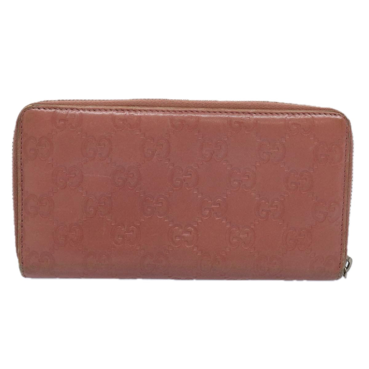 GUCCI GG Canvas Guccissima Long Wallet Pink 233025 Auth ep2769 - 0