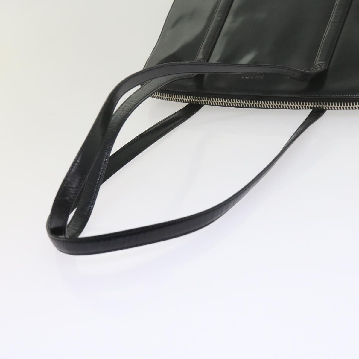 PRADA Shoulder Bag Leather Black Auth ep2790