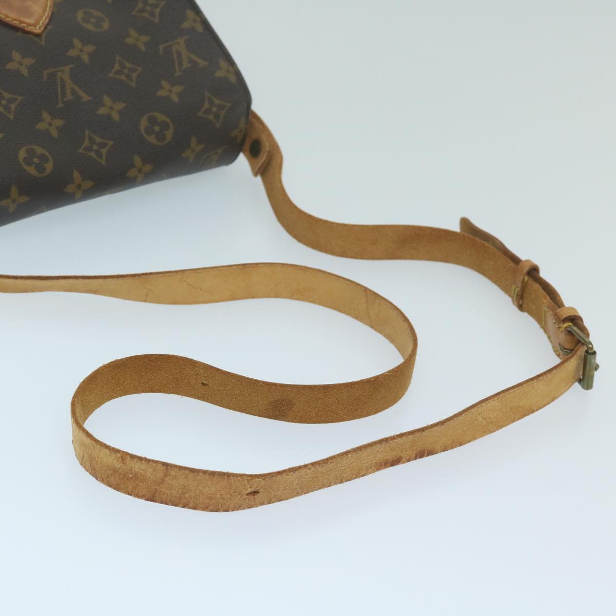 LOUIS VUITTON Monogram Cartouchiere MM Shoulder Bag M51253 LV Auth ep2924