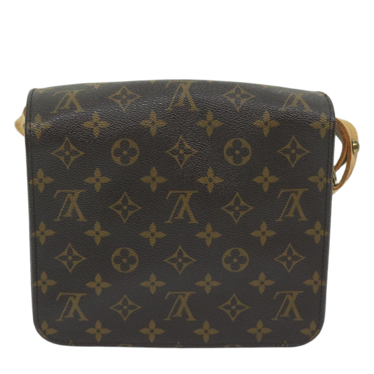 LOUIS VUITTON Monogram Cartouchiere MM Shoulder Bag M51253 LV Auth ep2924 - 0