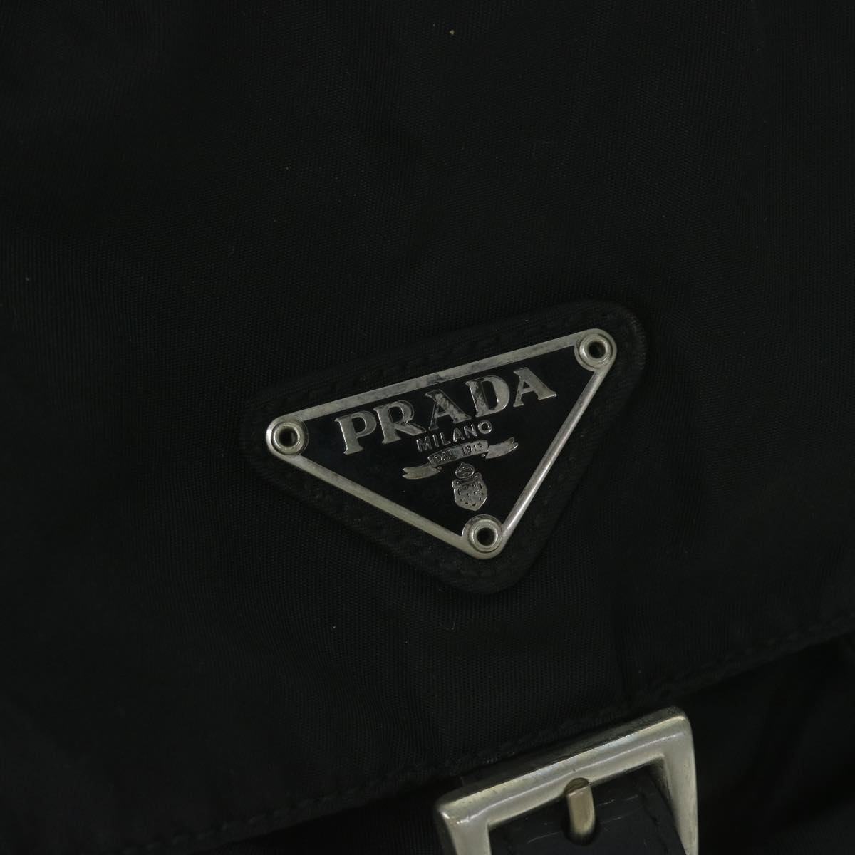 PRADA Backpack Nylon Black Auth ep2950