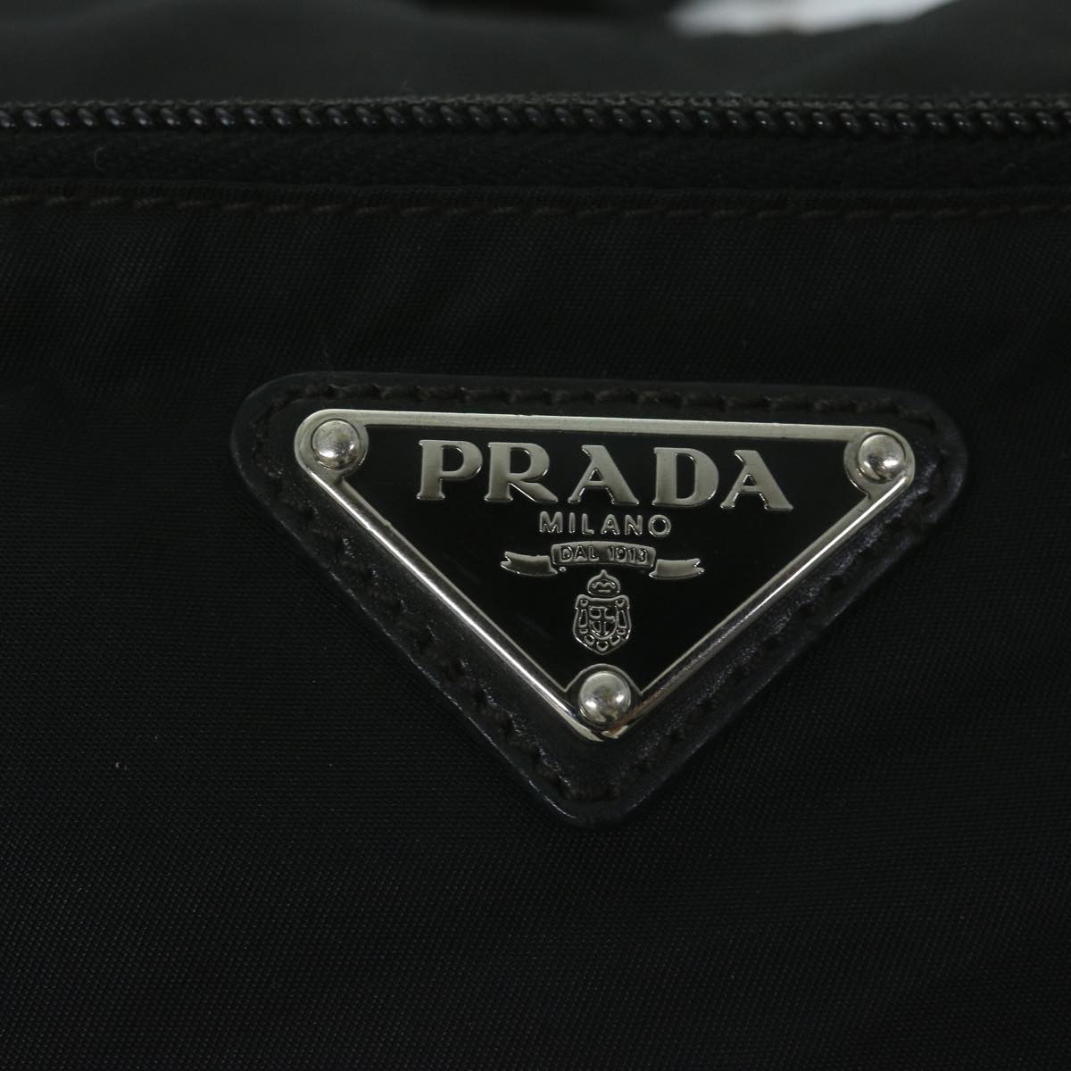 PRADA Shoulder Bag Nylon Black Auth ep2977