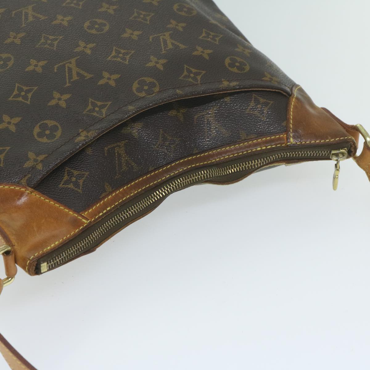 LOUIS VUITTON Monogram Odeon MM Shoulder Bag M56389 LV Auth ep2982