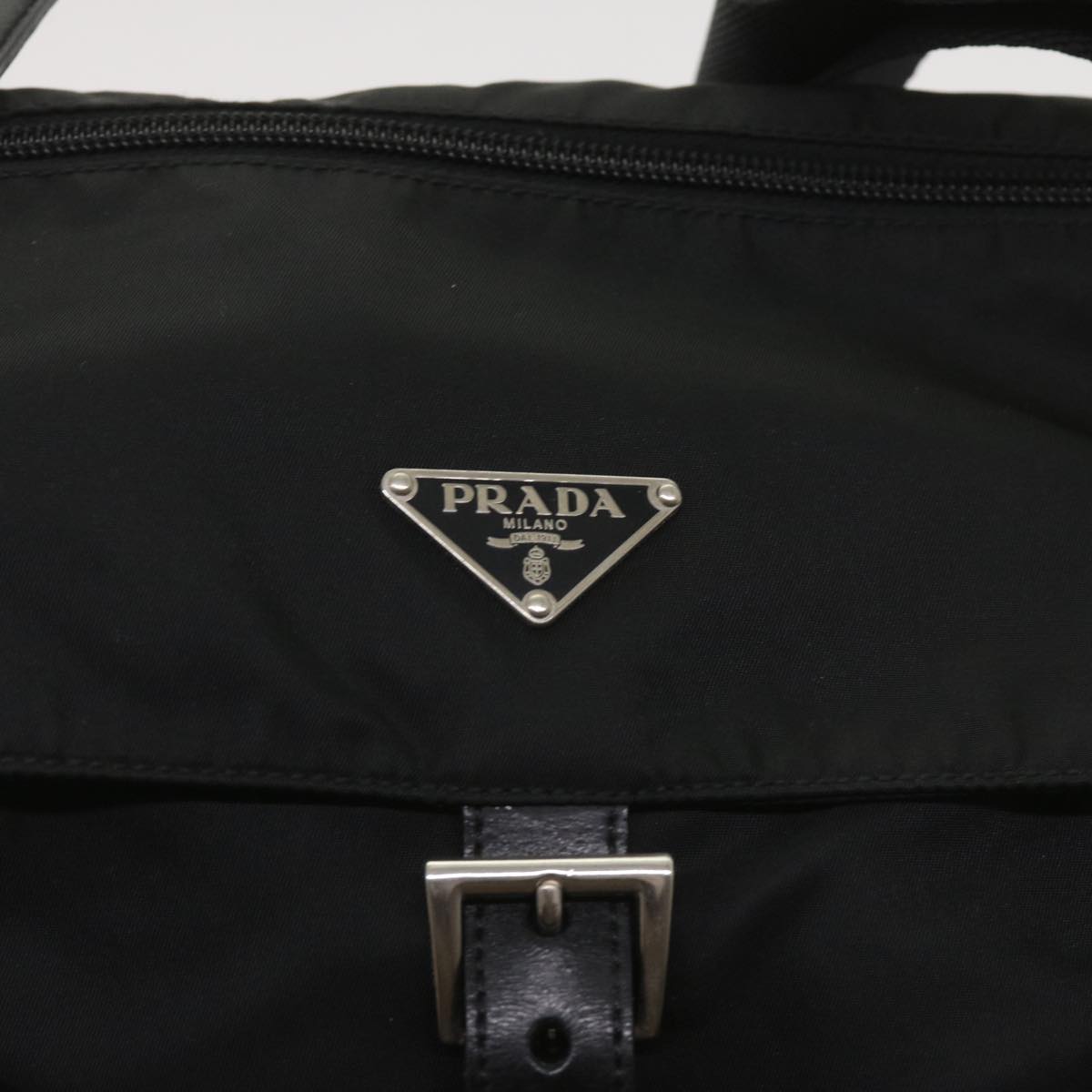 PRADA Shoulder Bag Nylon Black Auth ep2998