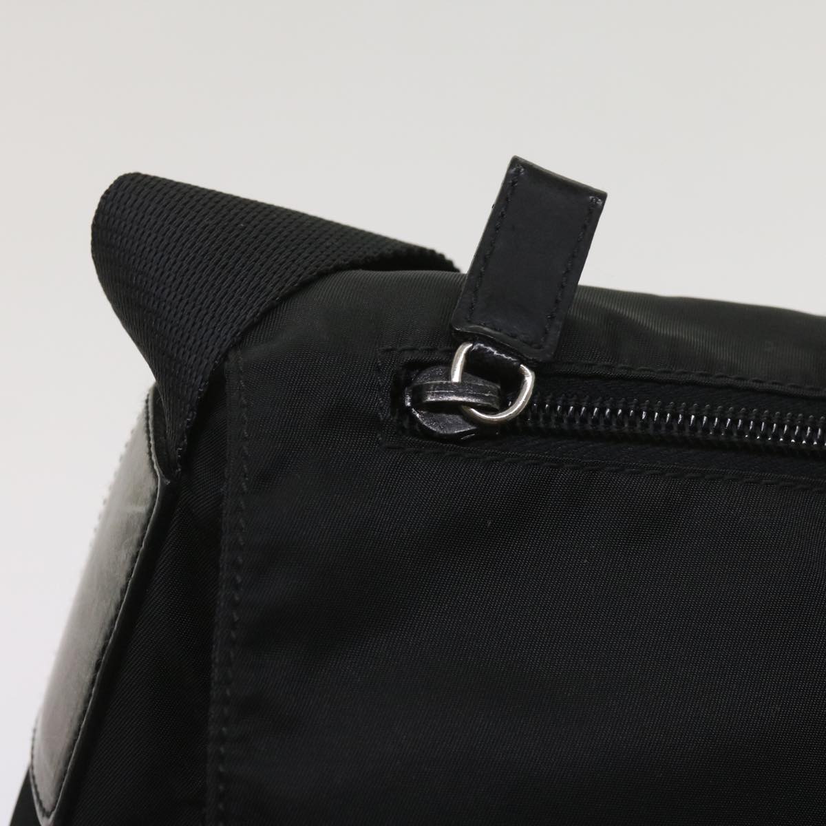 PRADA Shoulder Bag Nylon Black Auth ep2998