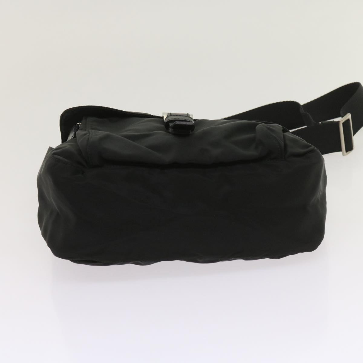 PRADA Shoulder Bag Nylon Black Auth ep2998