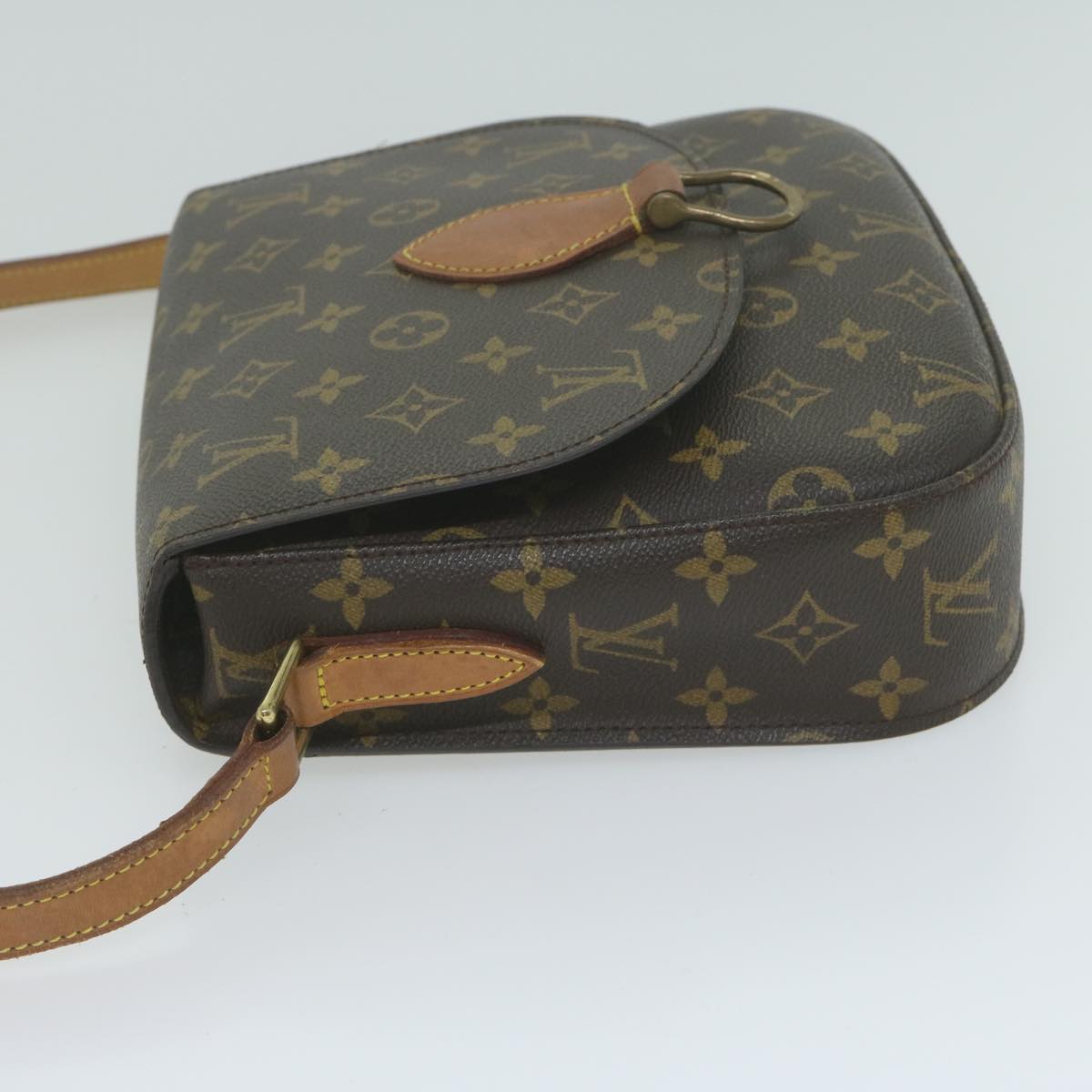 LOUIS VUITTON Monogram Saint Cloud GM Shoulder Bag M51242 LV Auth ep3012