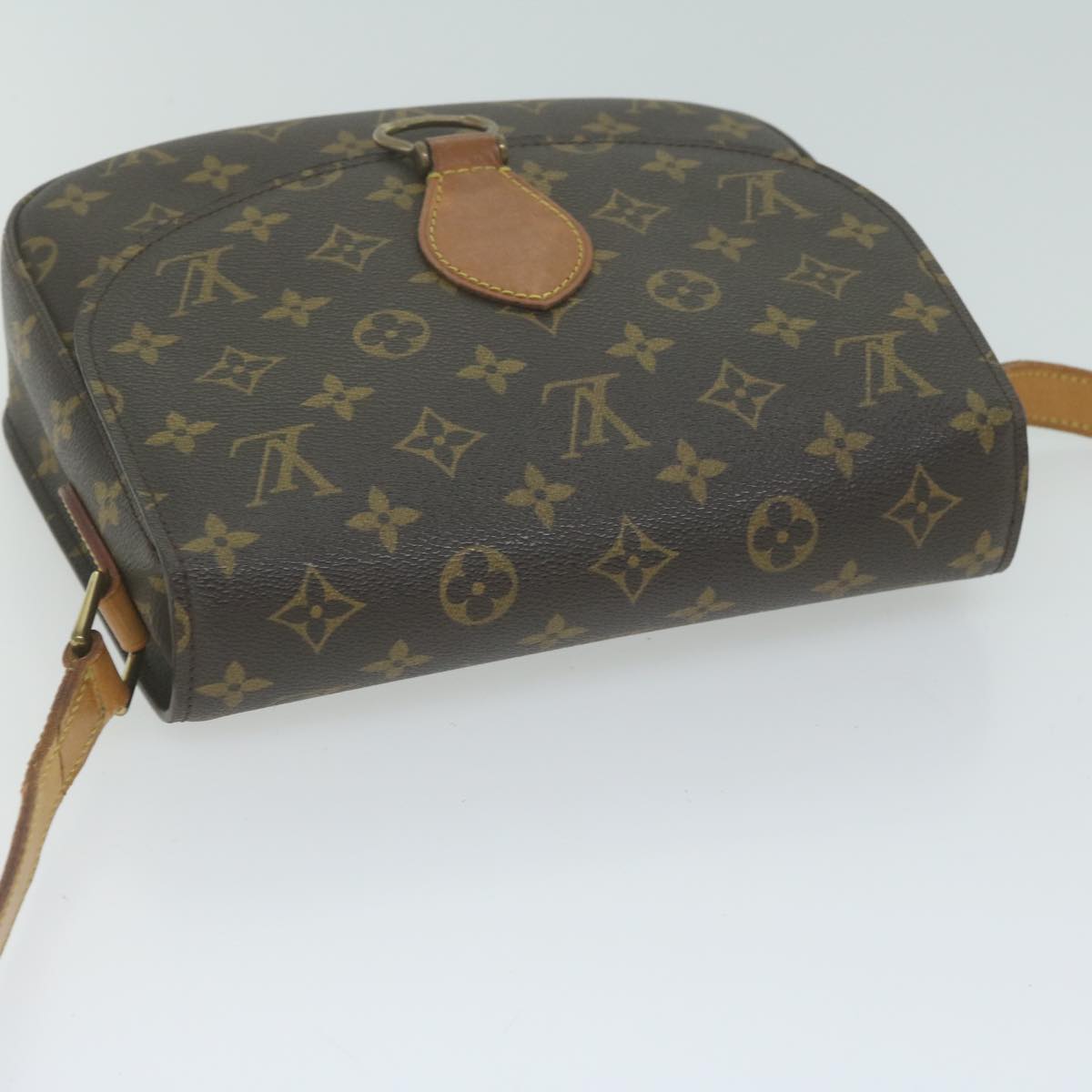 LOUIS VUITTON Monogram Saint Cloud GM Shoulder Bag M51242 LV Auth ep3012