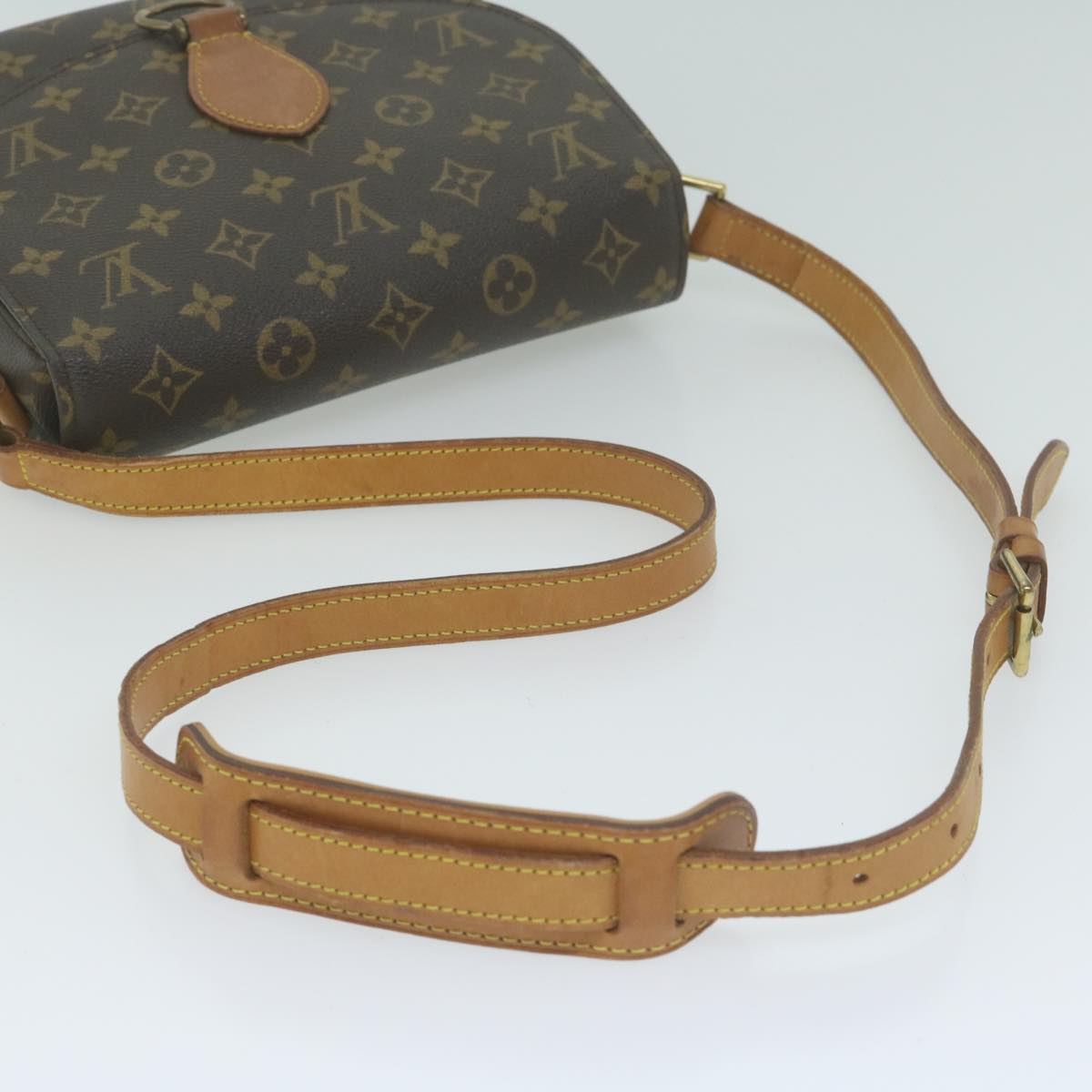 LOUIS VUITTON Monogram Saint Cloud GM Shoulder Bag M51242 LV Auth ep3012