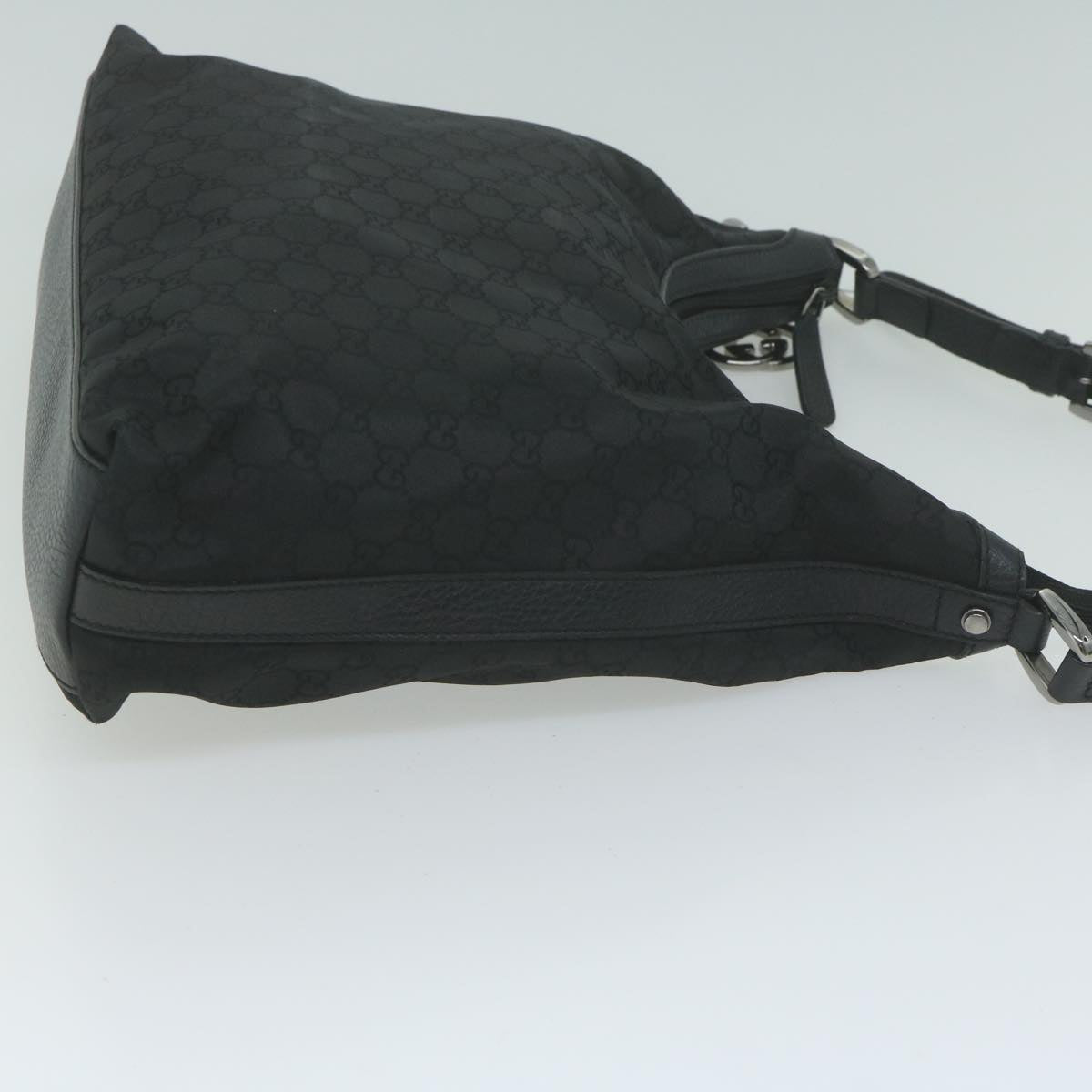 GUCCI GG Canvas Shoulder Bag Outlet Black 339553 Auth ep3056