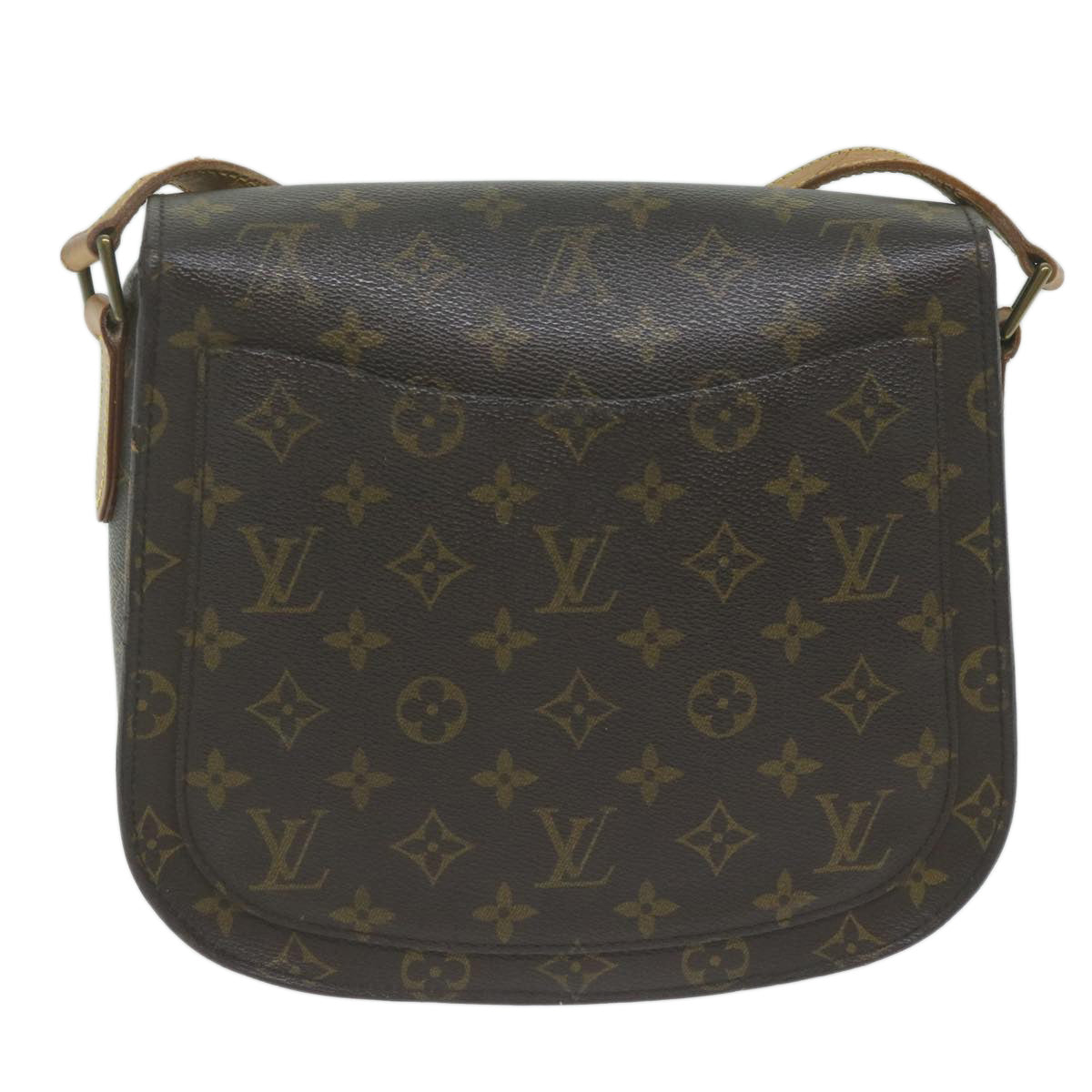 LOUIS VUITTON Monogram Saint Cloud GM Shoulder Bag M51242 LV Auth ep3059