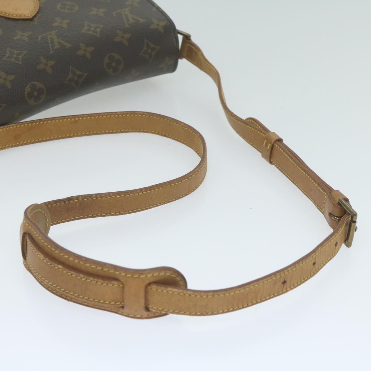 LOUIS VUITTON Monogram Saint Cloud GM Shoulder Bag M51242 LV Auth ep3059