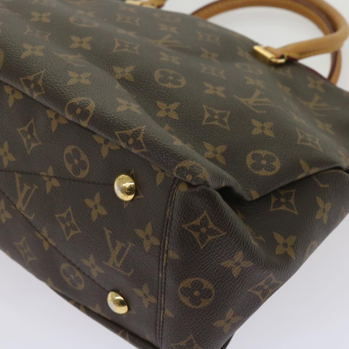 LOUIS VUITTON Monogram Pallas Hand Bag M40466 LV Auth ep3126