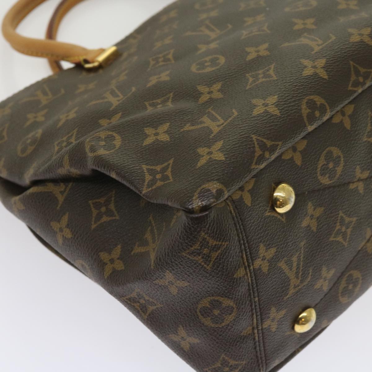 LOUIS VUITTON Monogram Pallas Hand Bag M40466 LV Auth ep3126