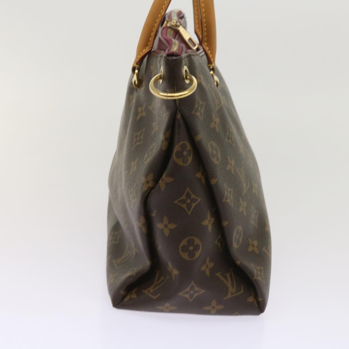 LOUIS VUITTON Monogram Pallas Hand Bag M40466 LV Auth ep3126