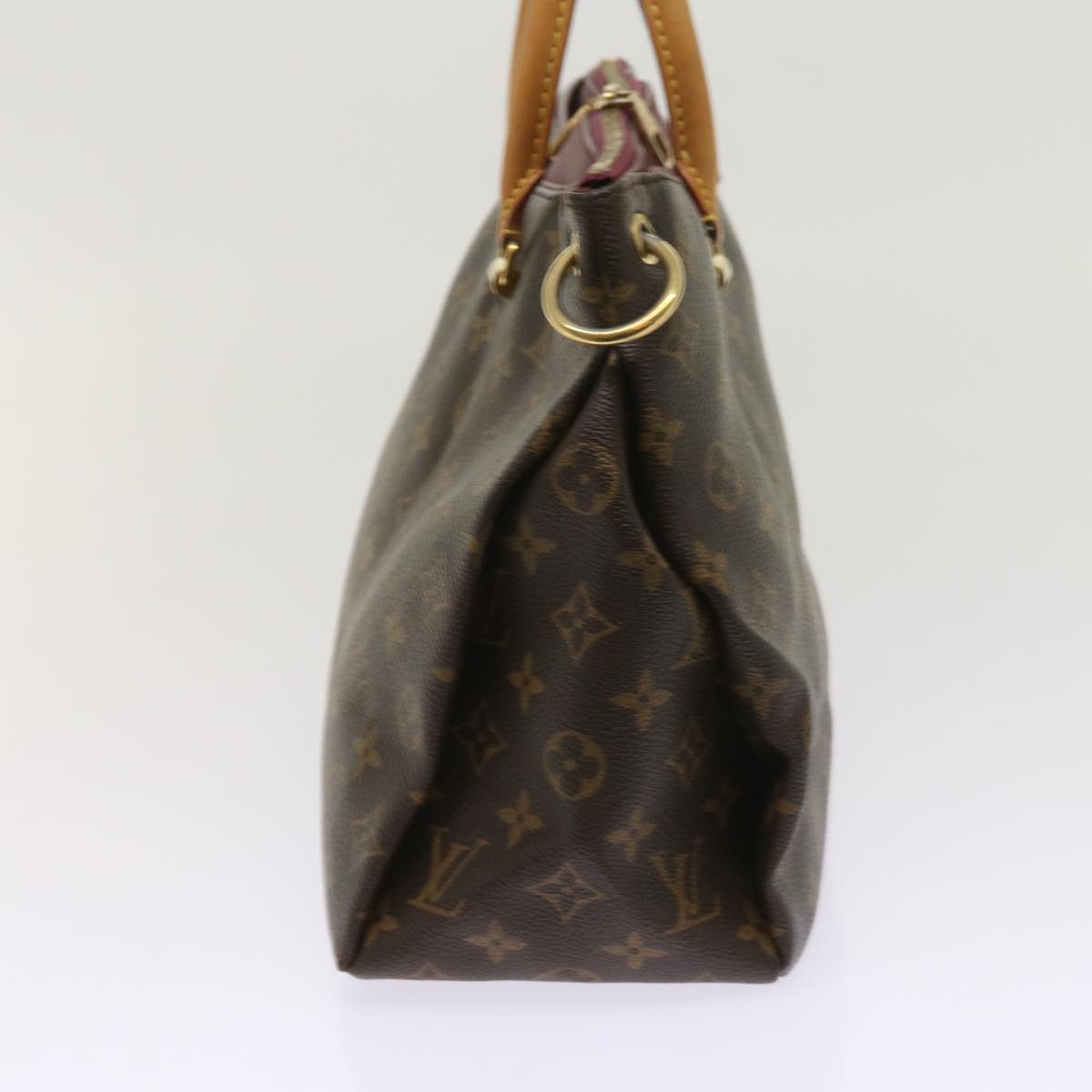 LOUIS VUITTON Monogram Pallas Hand Bag M40466 LV Auth ep3126