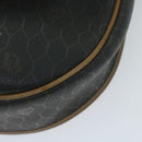 Christian Dior Honeycomb Canvas Shoulder Bag PVC Black Auth ep3157-10