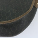 Christian Dior Honeycomb Canvas Shoulder Bag PVC Black Auth ep3157-12