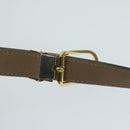 Christian Dior Honeycomb Canvas Shoulder Bag PVC Black Auth ep3157-8