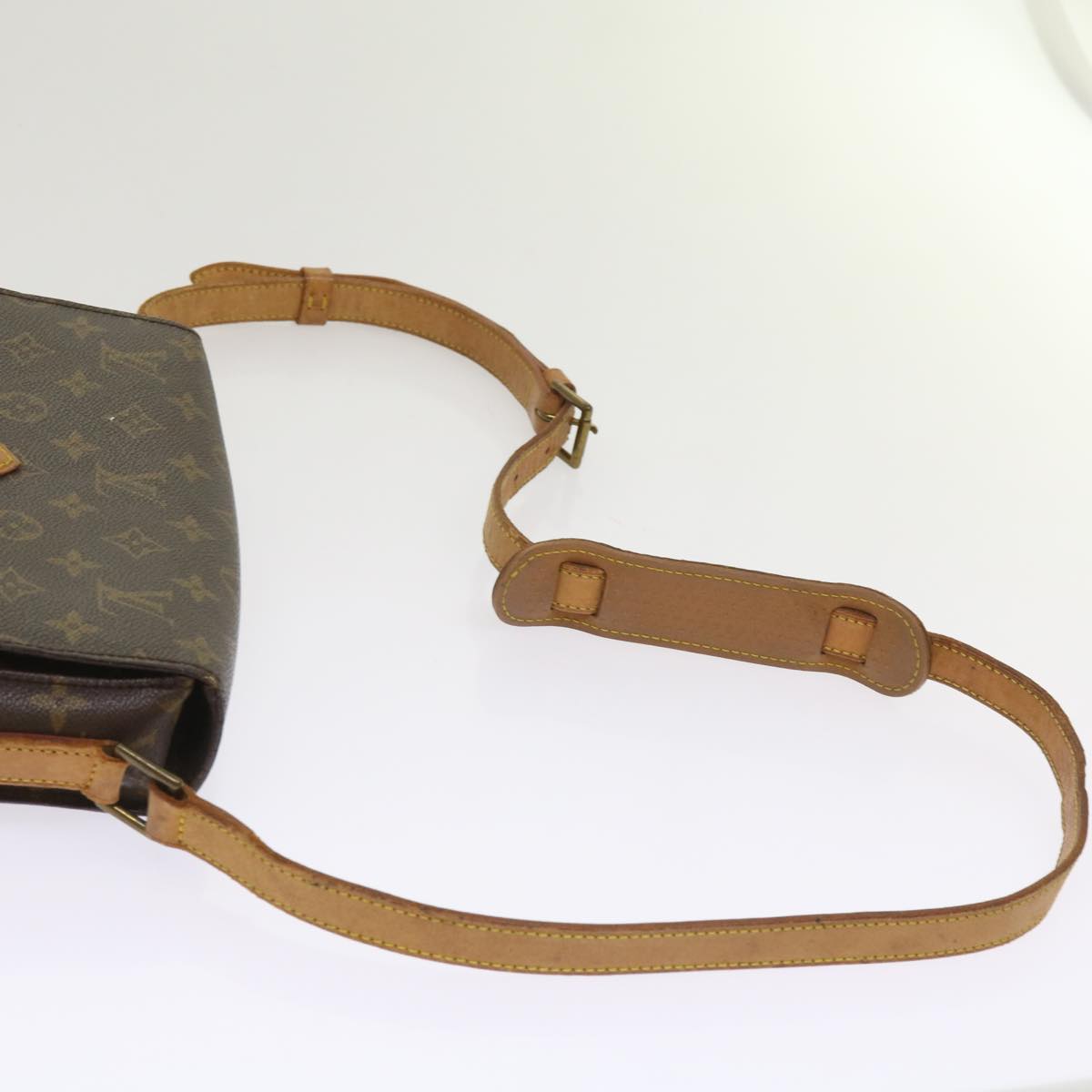 LOUIS VUITTON Monogram Saint Cloud GM Shoulder Bag M51242 LV Auth ep3164