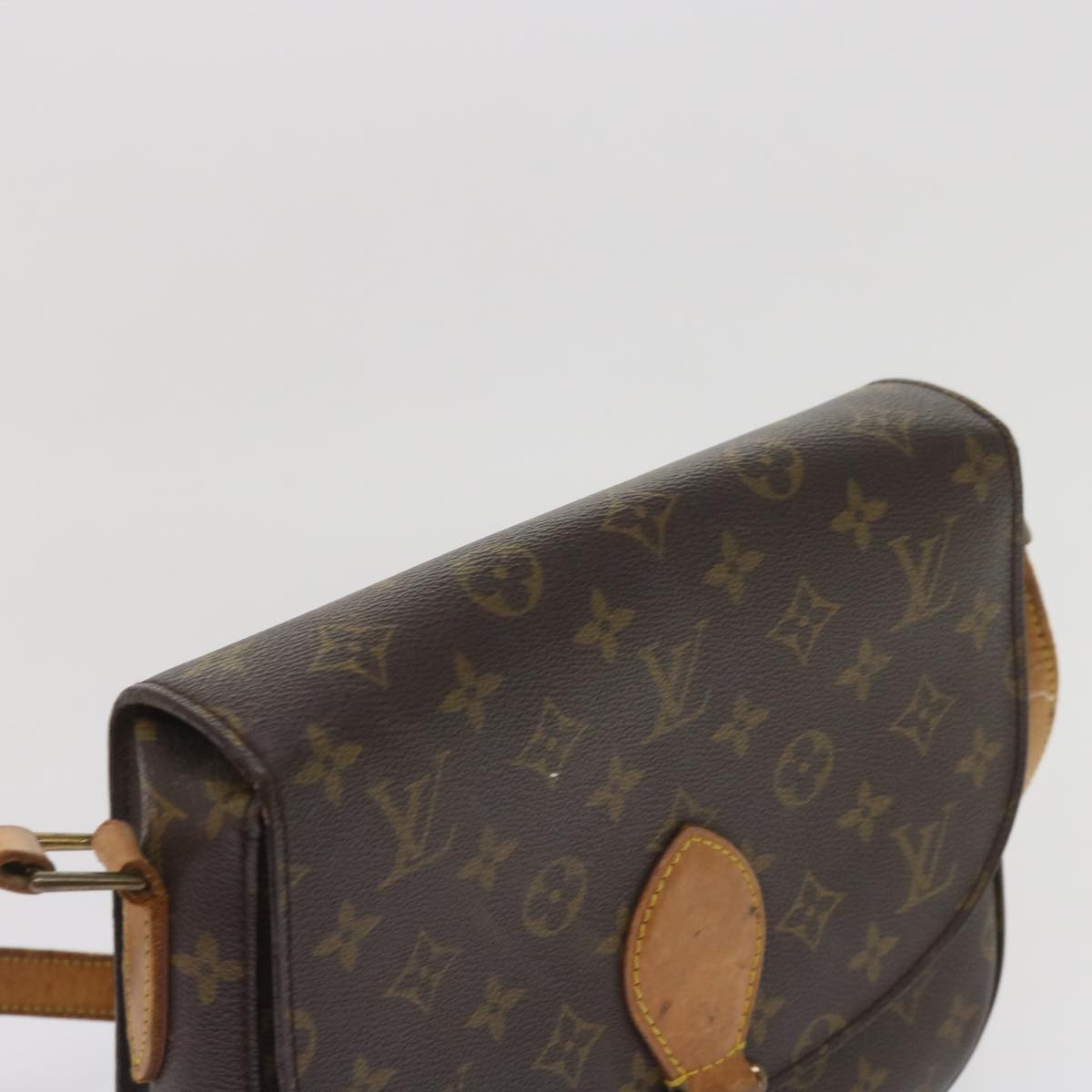 LOUIS VUITTON Monogram Saint Cloud GM Shoulder Bag M51242 LV Auth ep3164