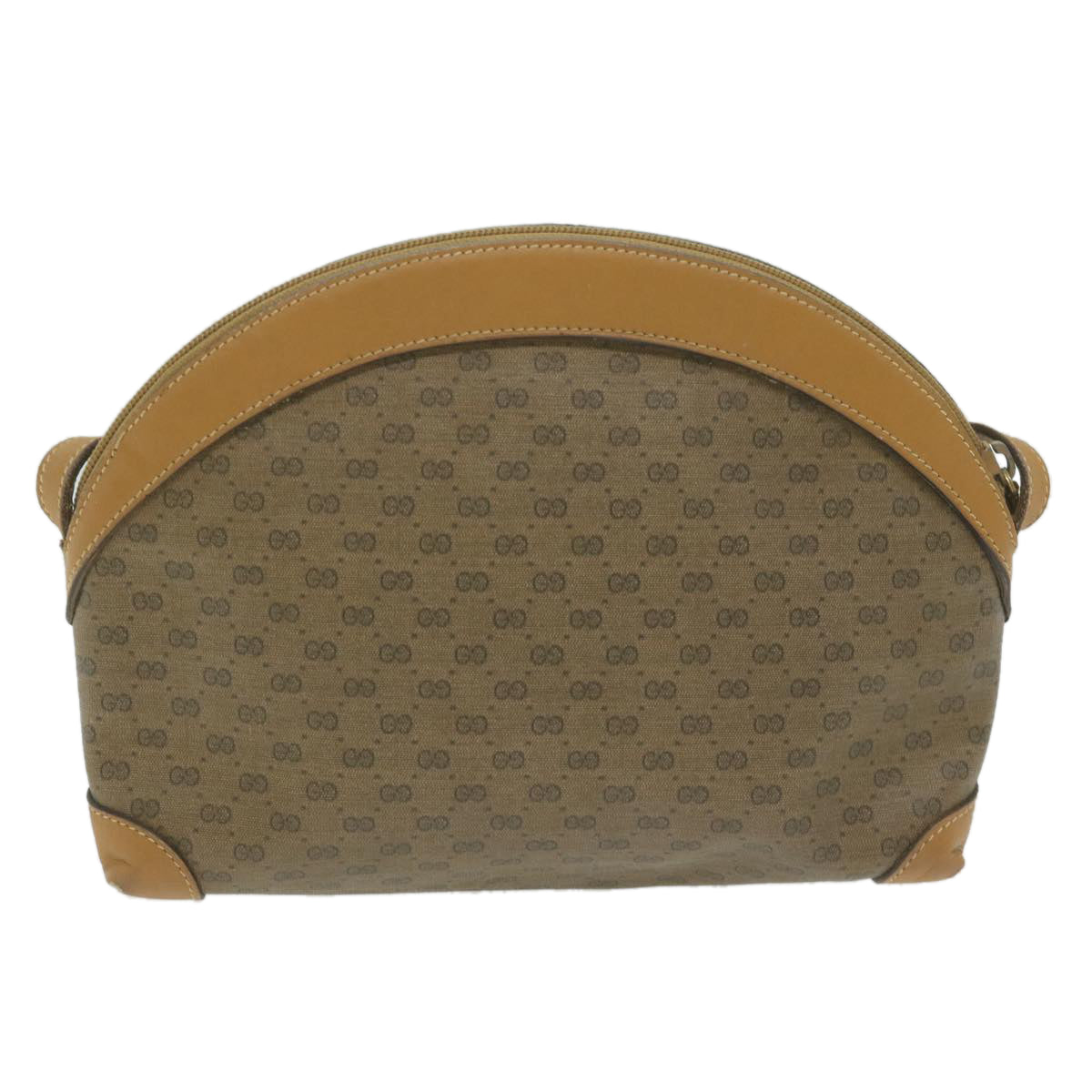 GUCCI Micro GG Supreme Shoulder Bag PVC Beige 007 115 0083 Auth ep3177 - 0