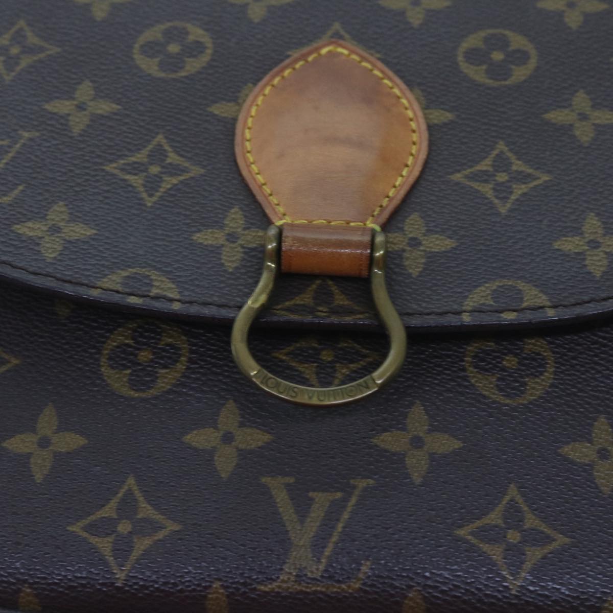 LOUIS VUITTON Monogram Saint Cloud GM Shoulder Bag M51242 LV Auth ep3183