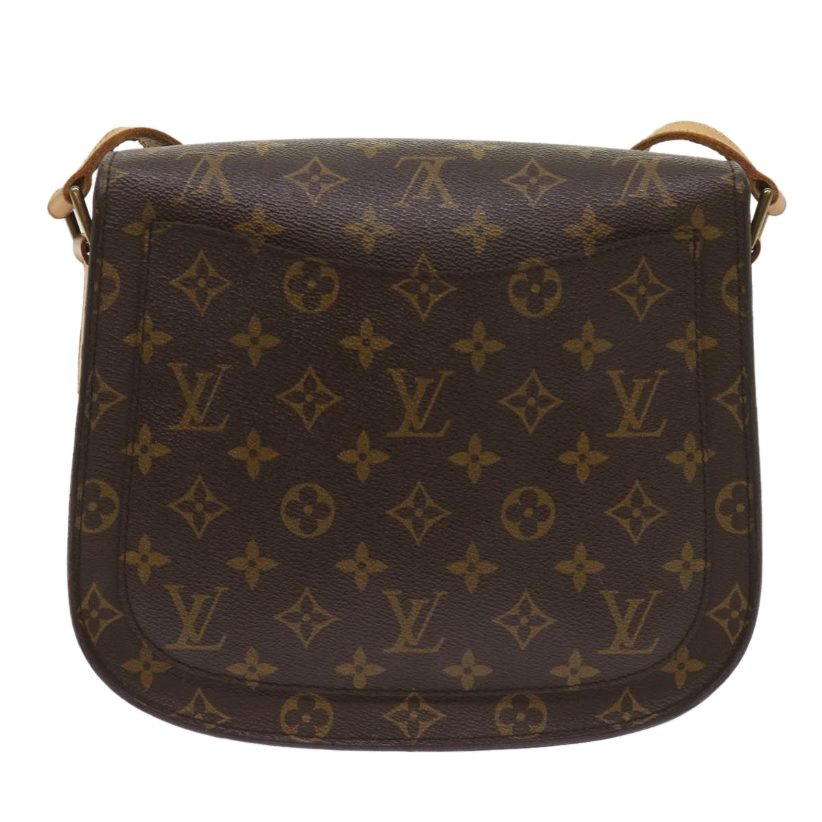 LOUIS VUITTON Monogram Saint Cloud GM Shoulder Bag M51242 LV Auth ep3183