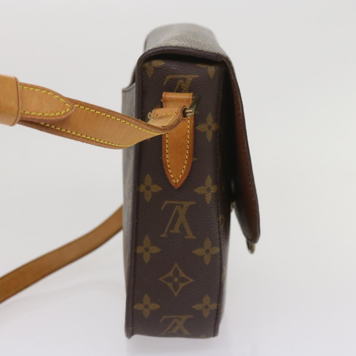 LOUIS VUITTON Monogram Saint Cloud GM Shoulder Bag M51242 LV Auth ep3183