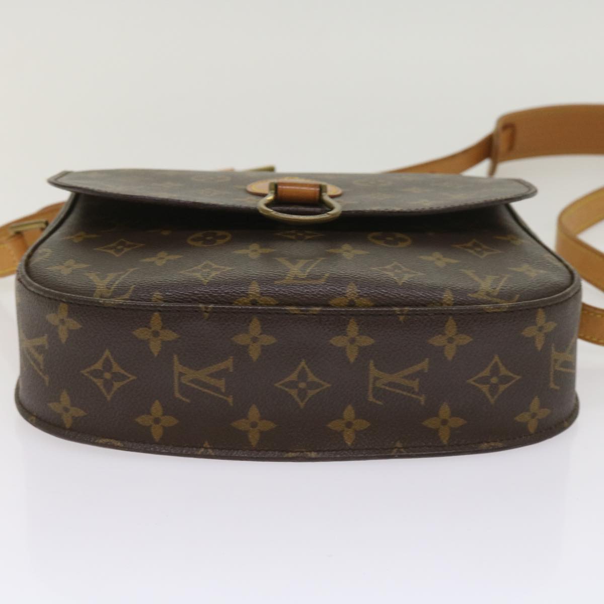 LOUIS VUITTON Monogram Saint Cloud GM Shoulder Bag M51242 LV Auth ep3183