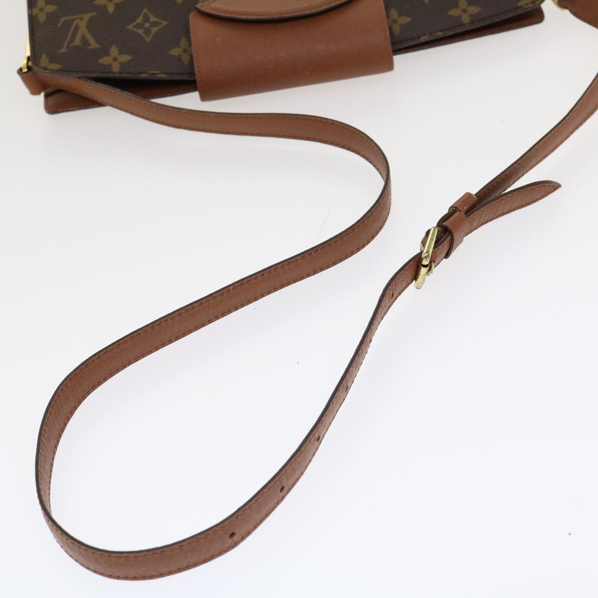 LOUIS VUITTON Monogram Kurcell Shoulder Bag M51375 LV Auth ep319