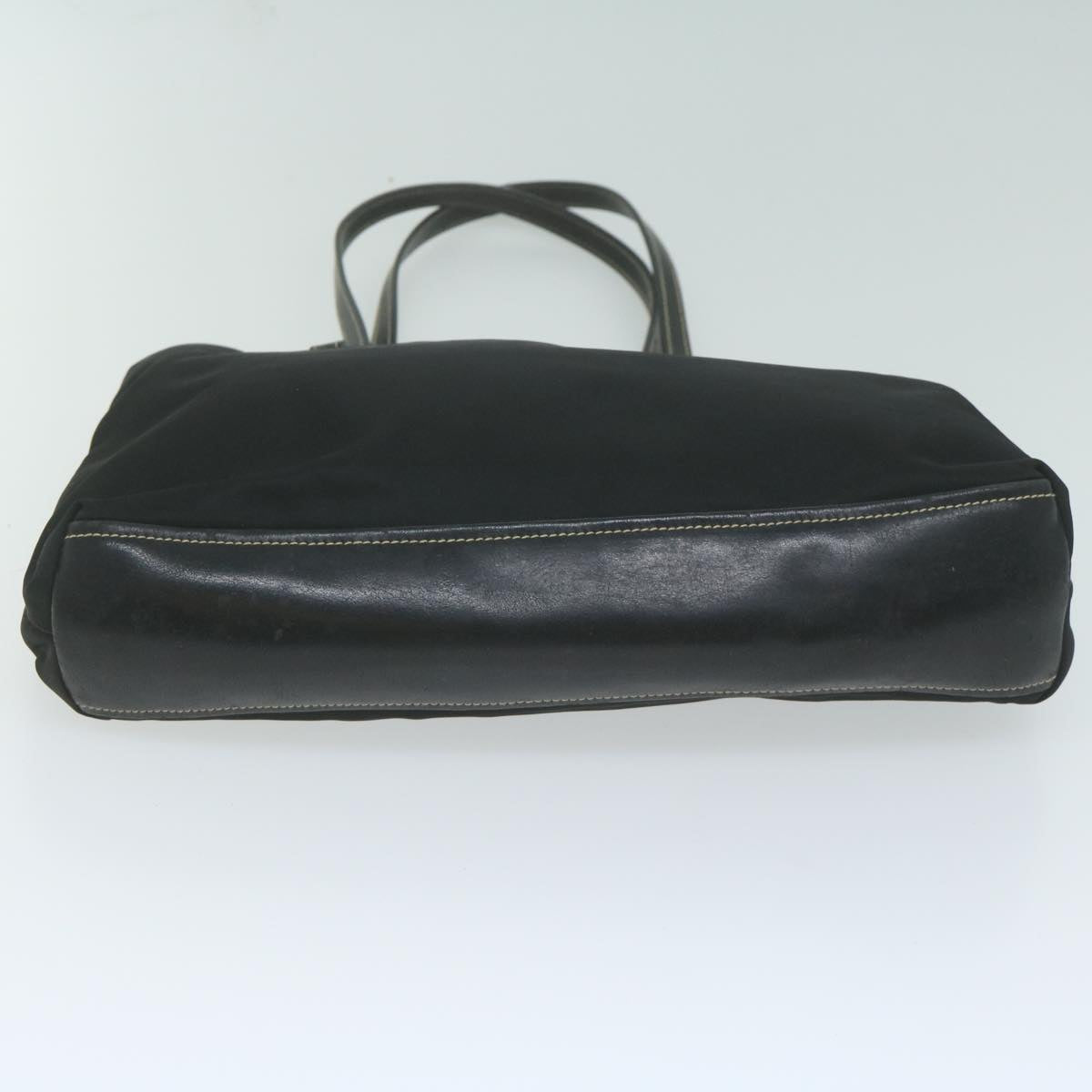 PRADA Hand Bag Nylon Black Auth ep3194